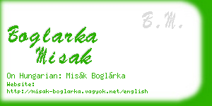 boglarka misak business card